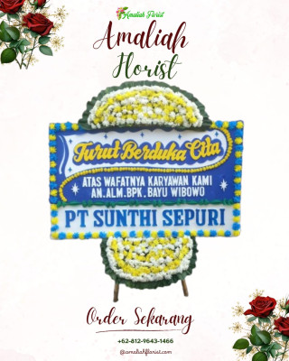 Papan Bunga Duka di Ngadirgo