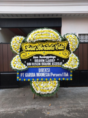 Papan Bunga Duka di Ngadirgo